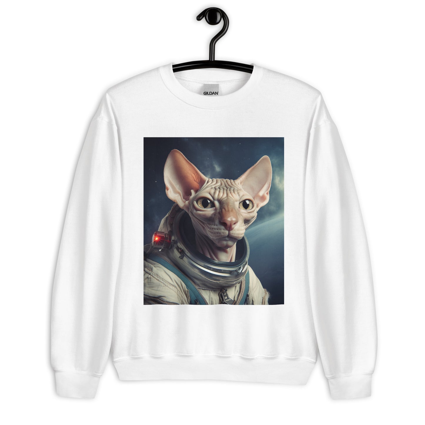 Sphynx Astronaut Unisex Sweatshirt