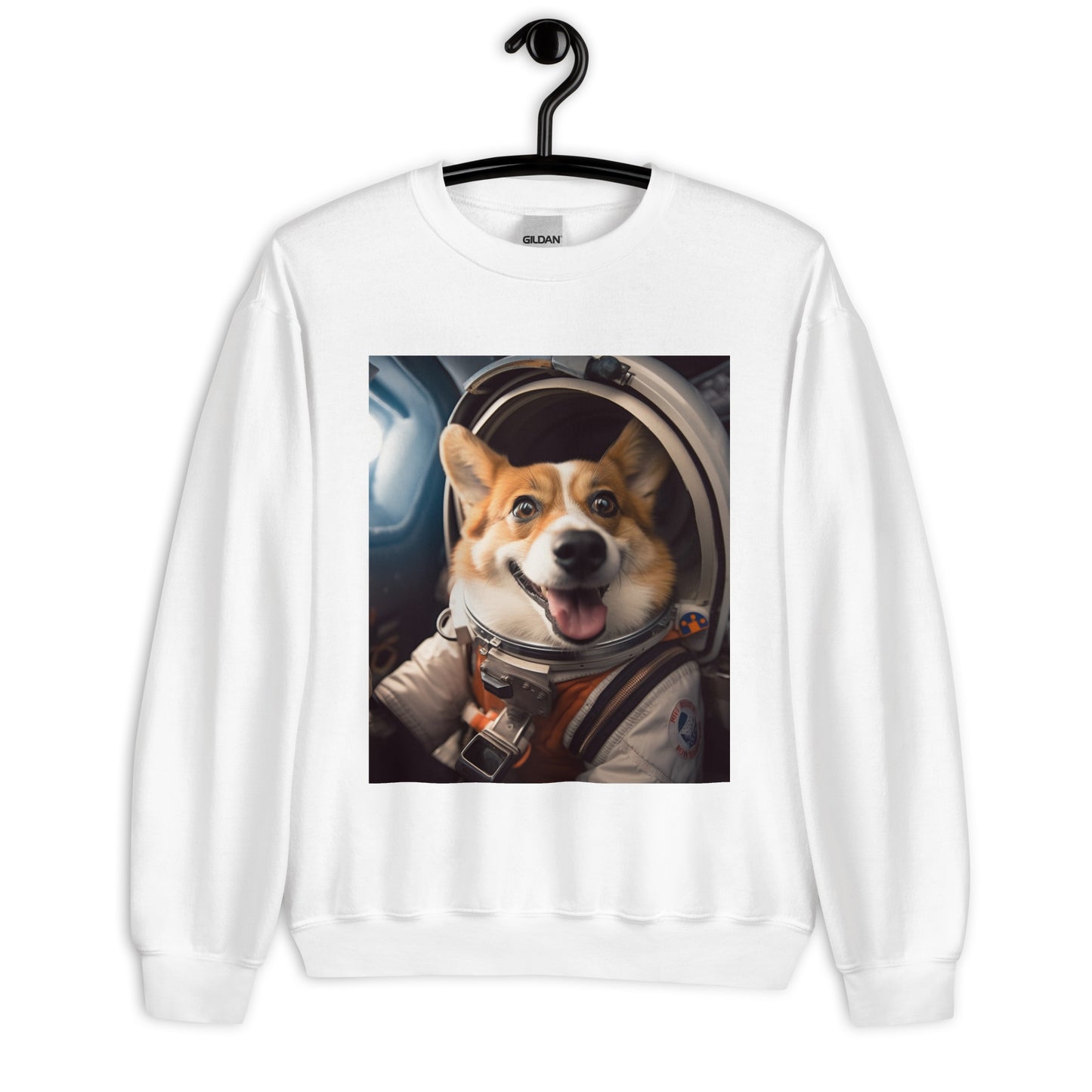 Pembroke Welsh Corgi Astronaut Unisex Sweatshirt