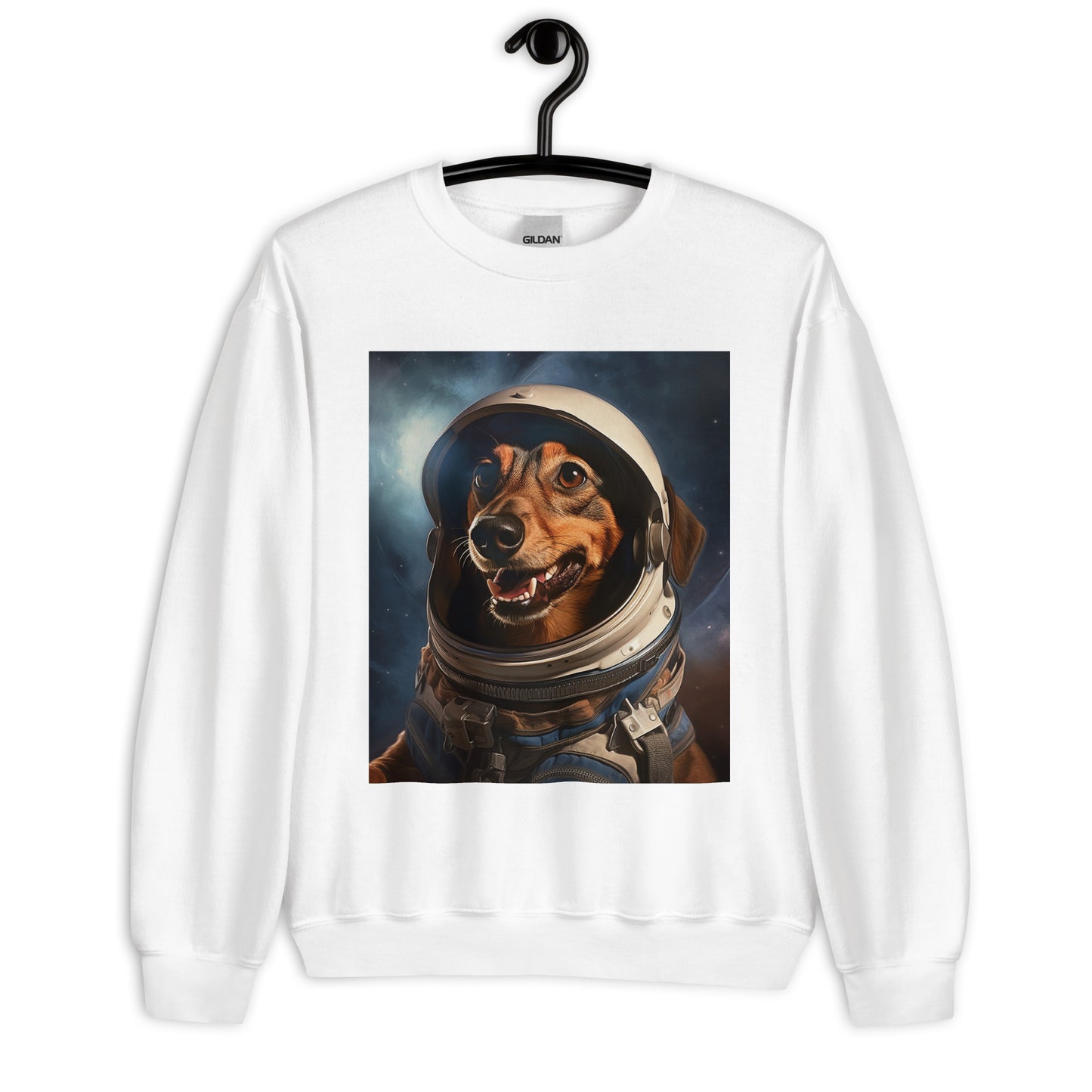 Dachshund Astronaut Unisex Sweatshirt