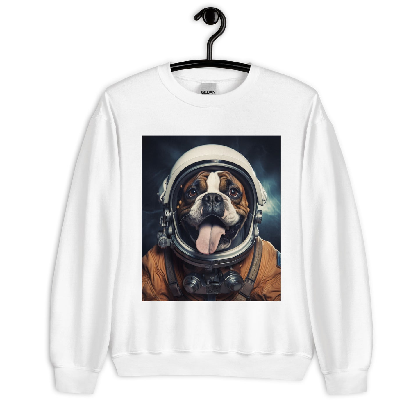 Boxer Astronaut Unisex Sweatshirt