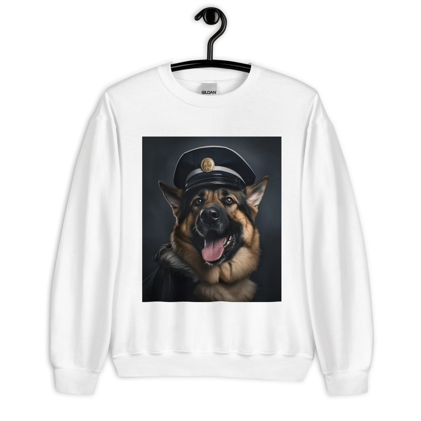 German Shepherd Police Officer Unisex Sweatshirt