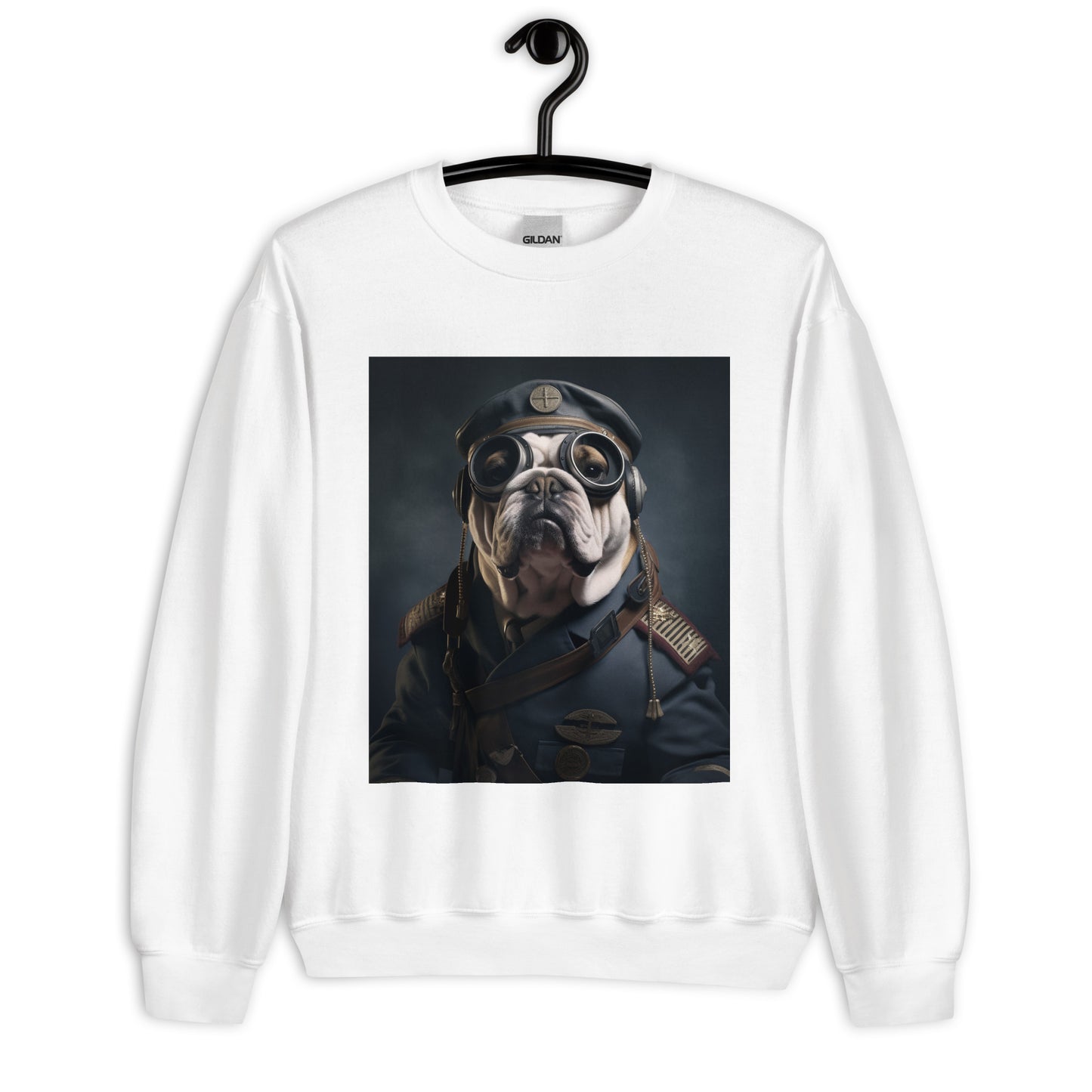 Bulldog Airline Pilot Unisex Sweatshirt