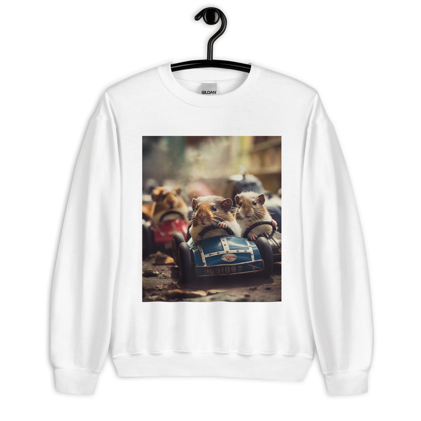 Guinea Pigs F1 Car Driver Unisex Sweatshirt