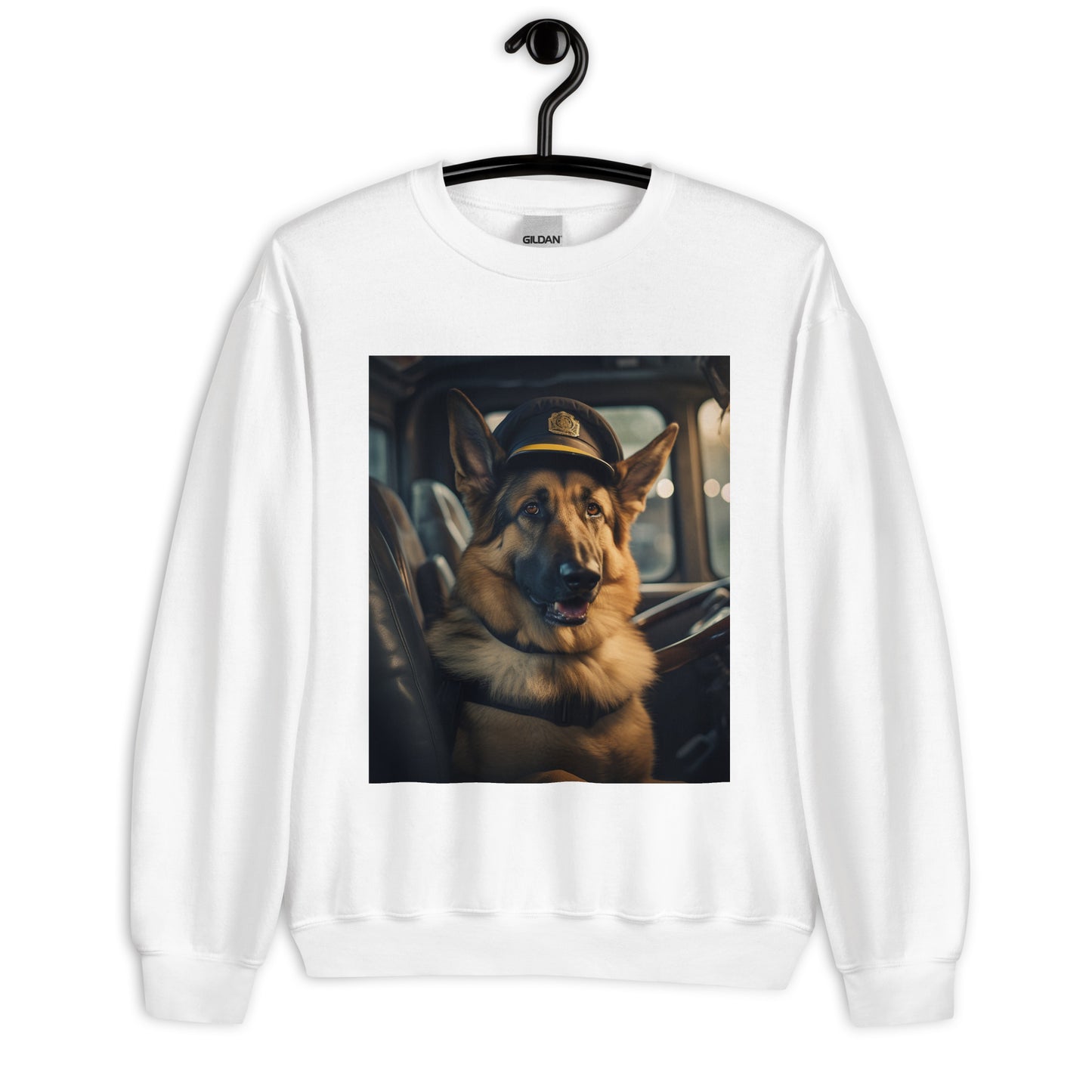 German Shepherd Bus Driver Unisex Sweatshirt