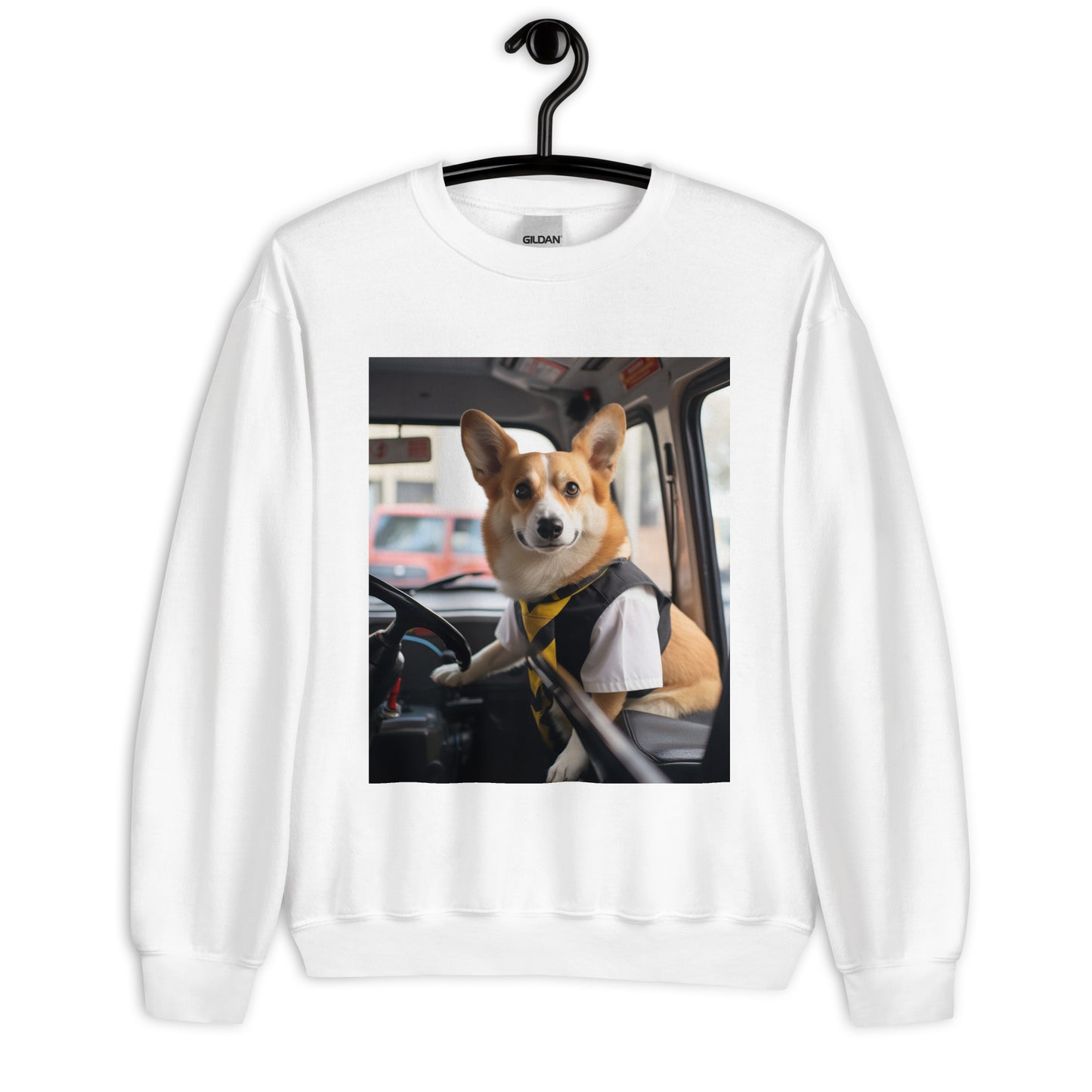 Pembroke Welsh Corgi Bus Driver Unisex Sweatshirt