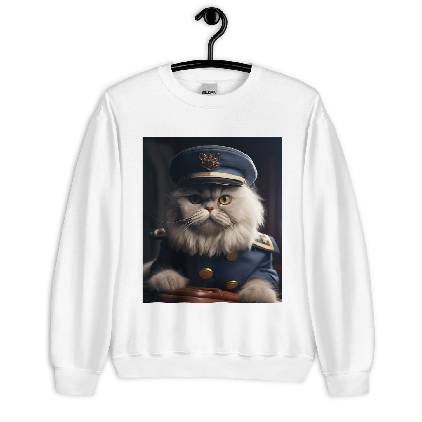 Persian Air Force Officer Unisex Sweatshirt