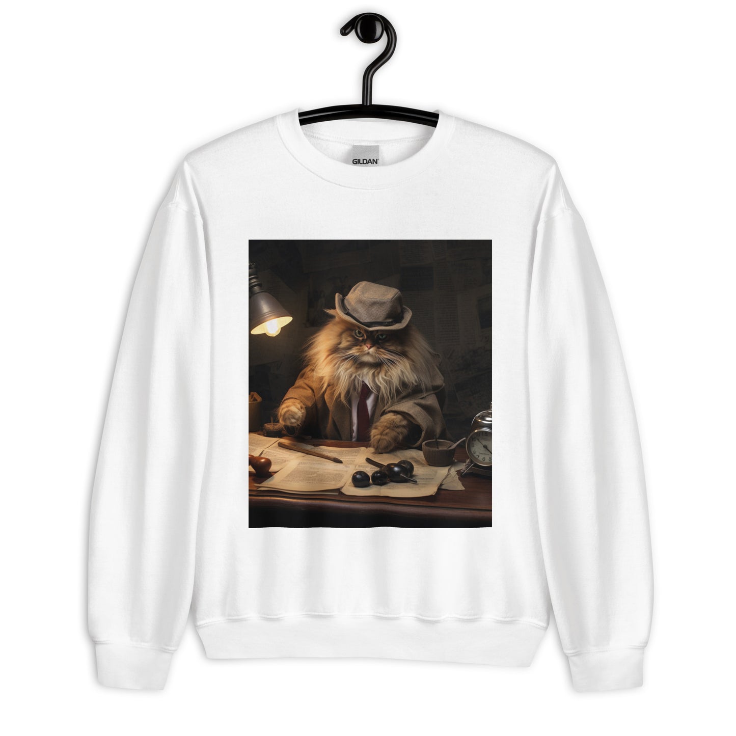 Maine Coon Detective Unisex Sweatshirt