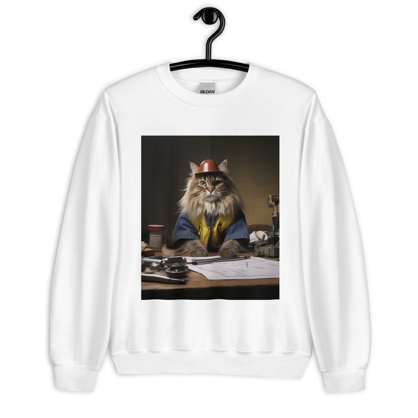 Maine Coon Engineer Unisex Sweatshirt