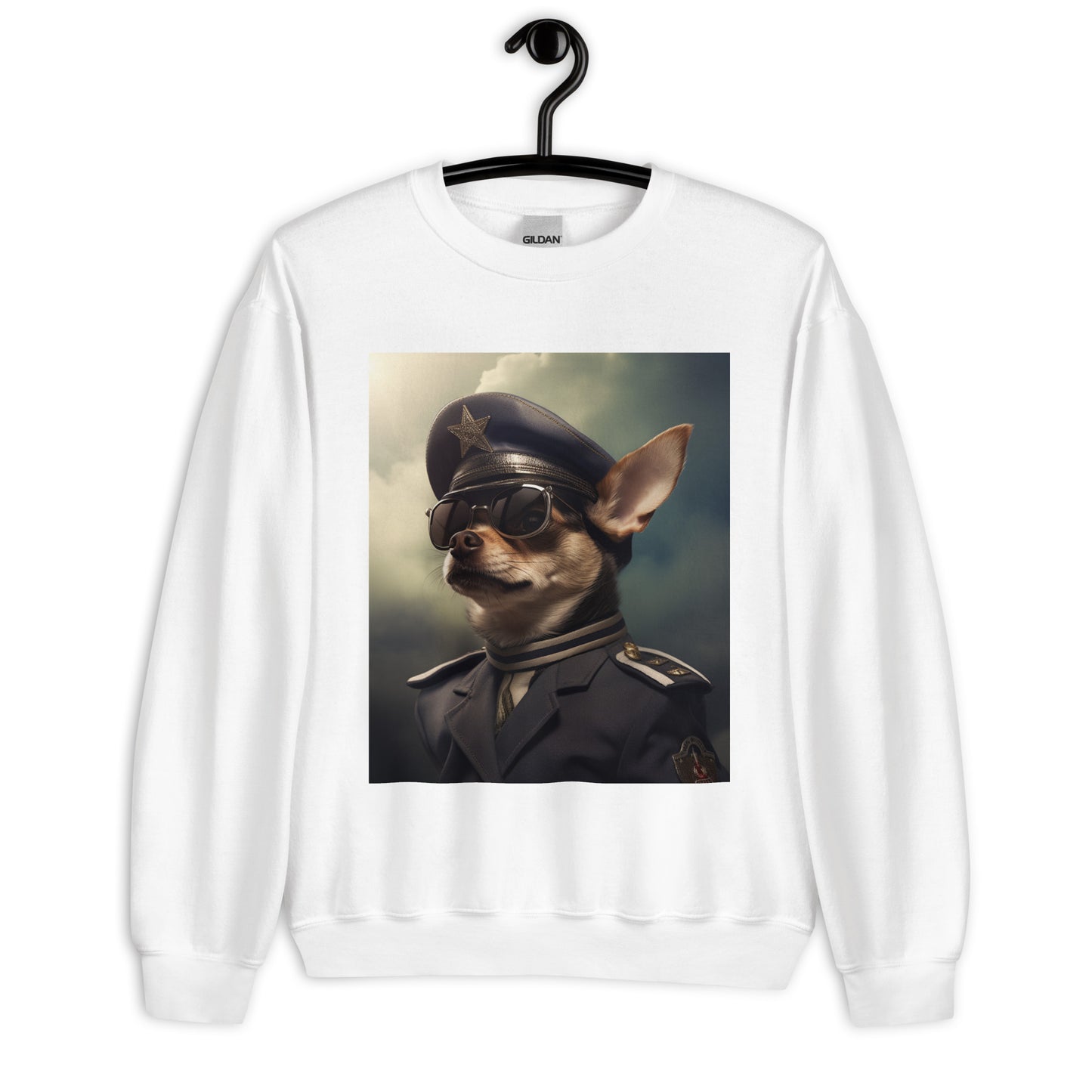 Chihuahua Airline Pilot Unisex Sweatshirt