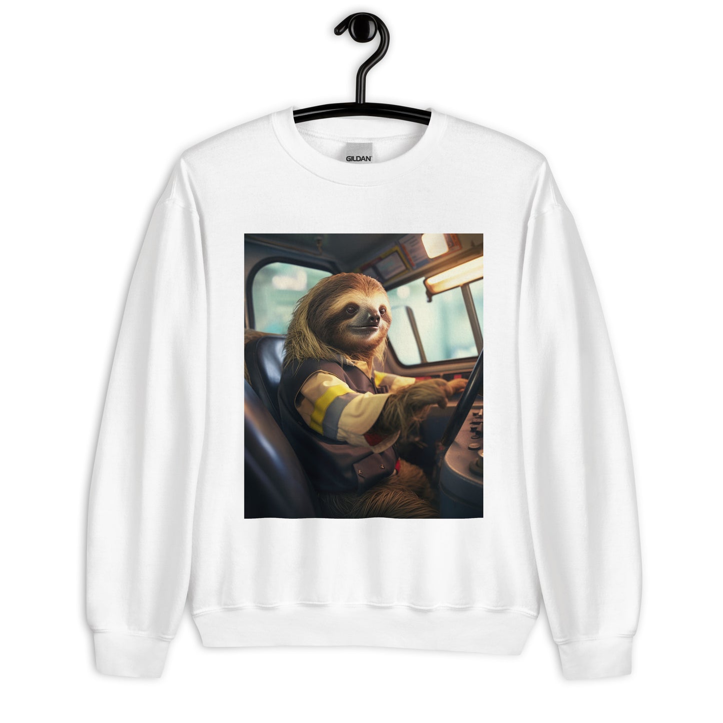 Sloth Bus Driver Unisex Sweatshirt