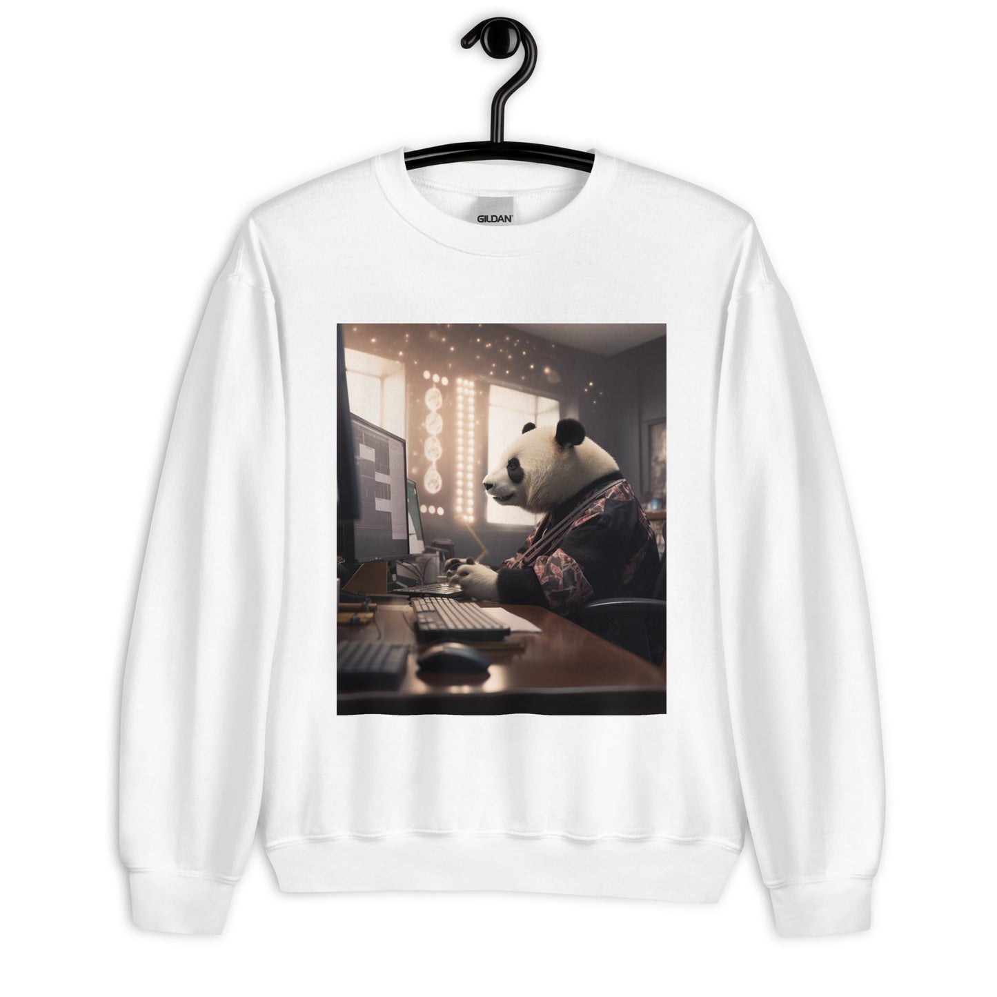 Panda Stock Trader Unisex Sweatshirt