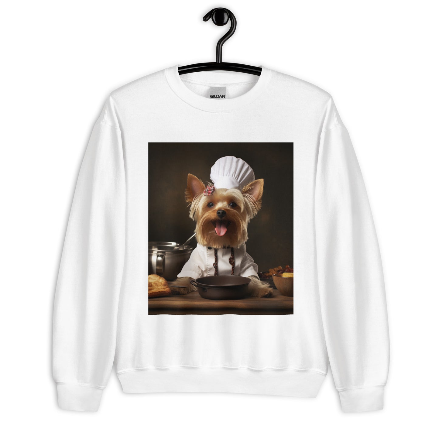 Yorkshire Terrier Chef Unisex Sweatshirt