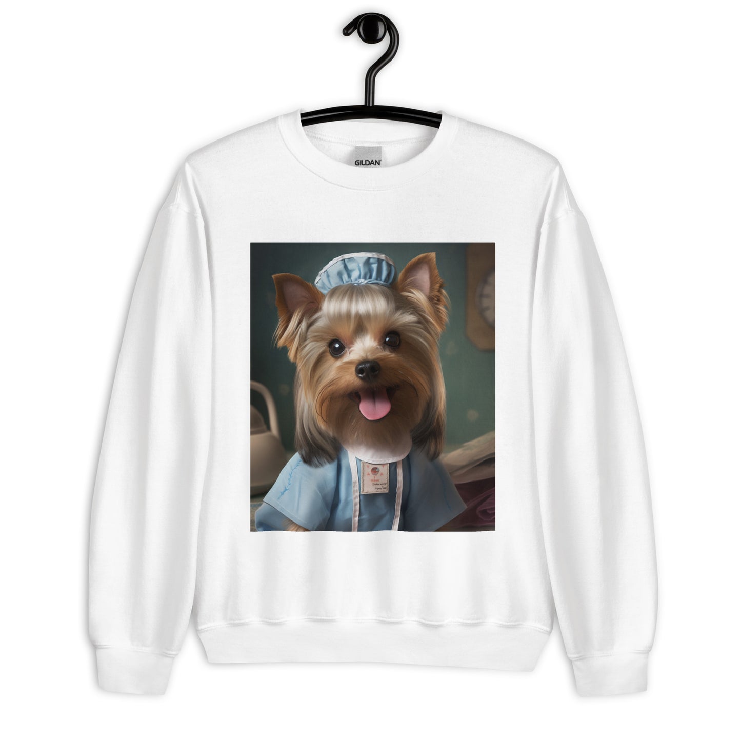 Yorkshire Terrier Nurse Unisex Sweatshirt