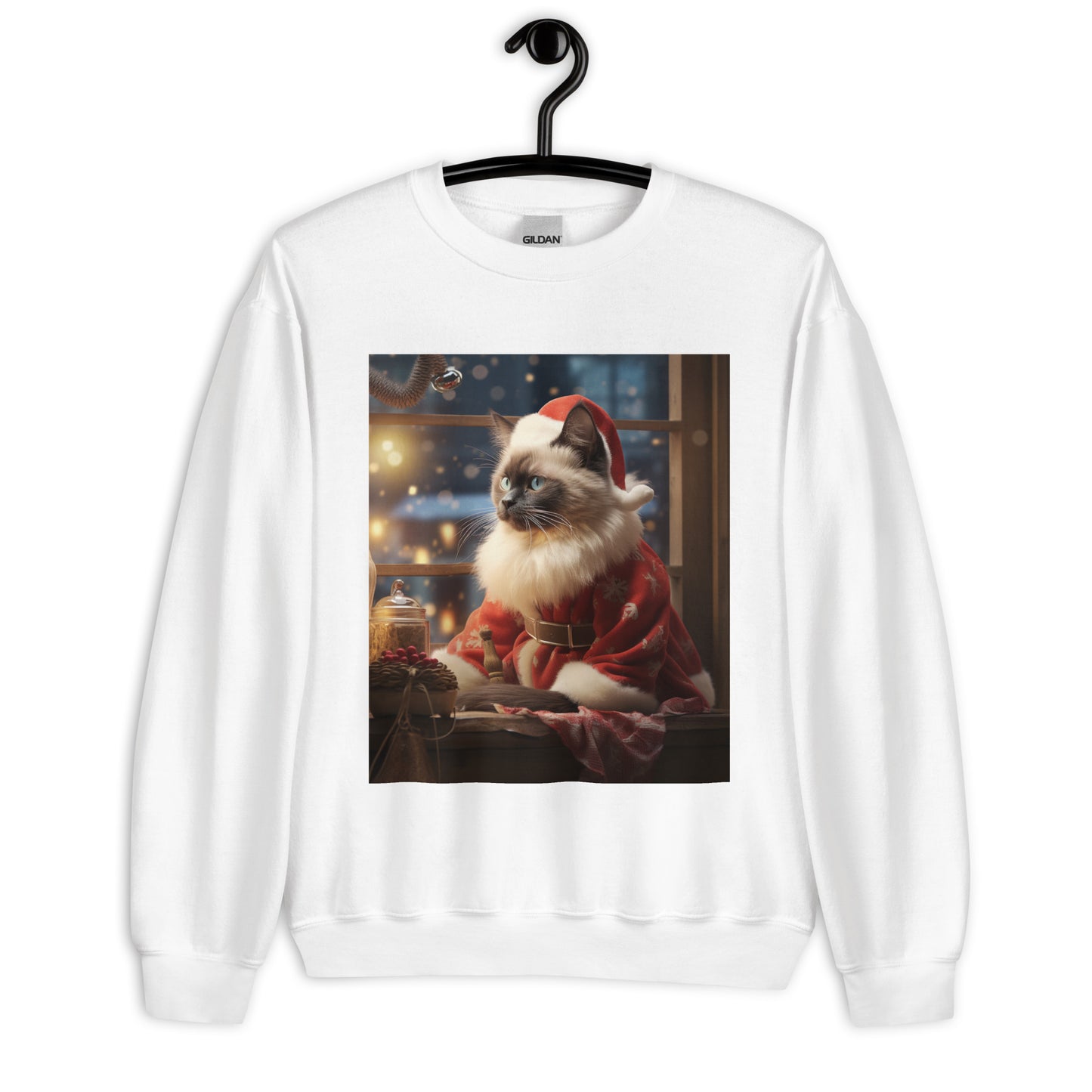 Siamese Christmas Unisex Sweatshirt