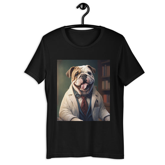 Bulldog Doctor Unisex t-shirt