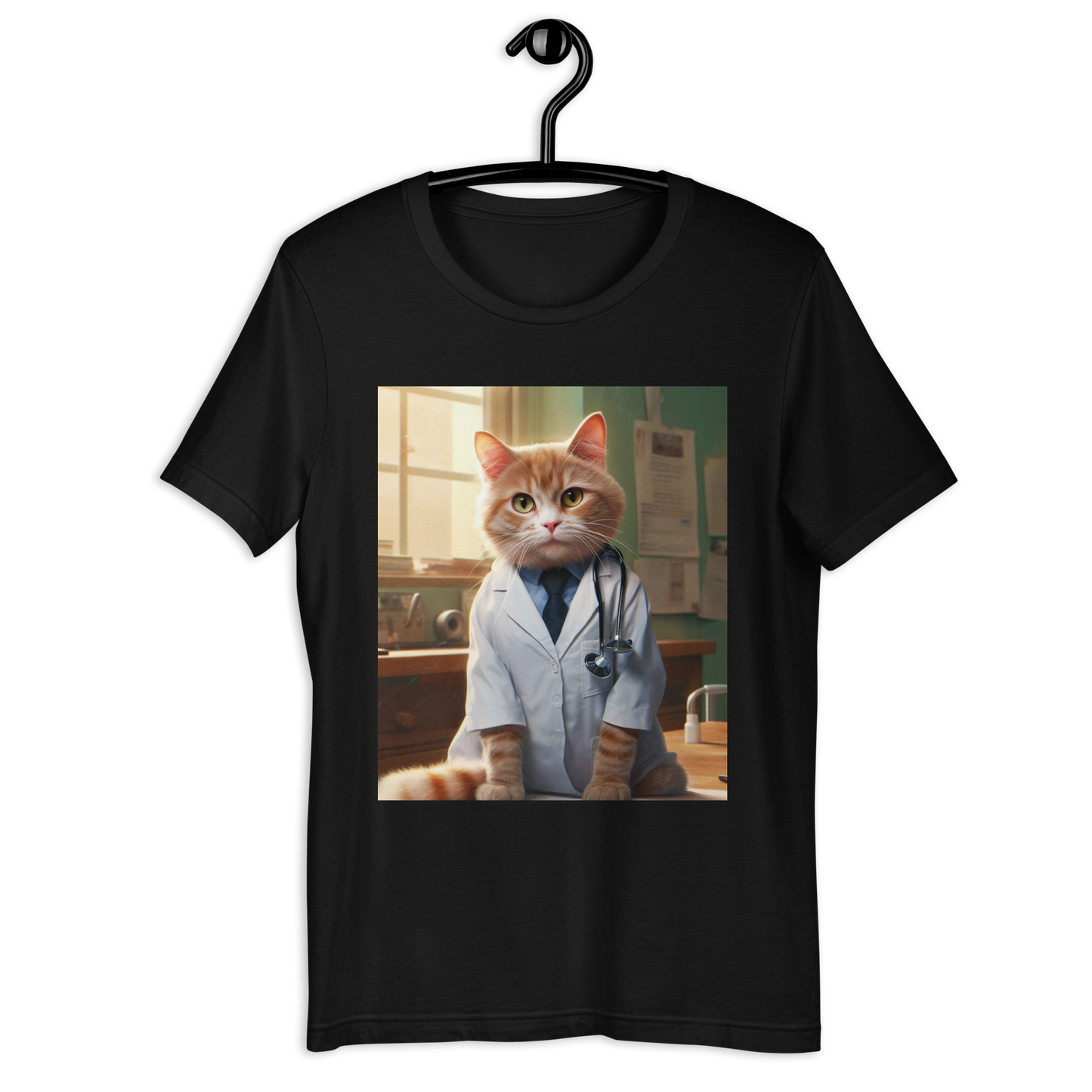 Domestic Shorthair Doctor Unisex t-shirt