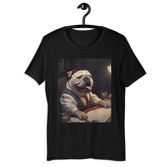 Bulldog Lawyer Unisex t-shirt
