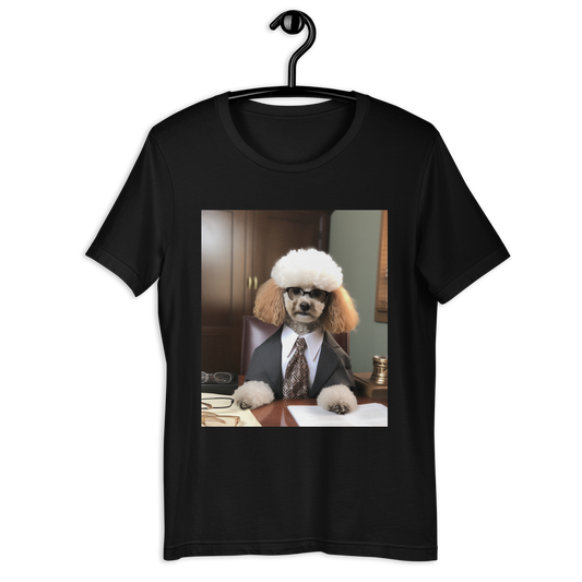 Poodle Lawyer Unisex t-shirt