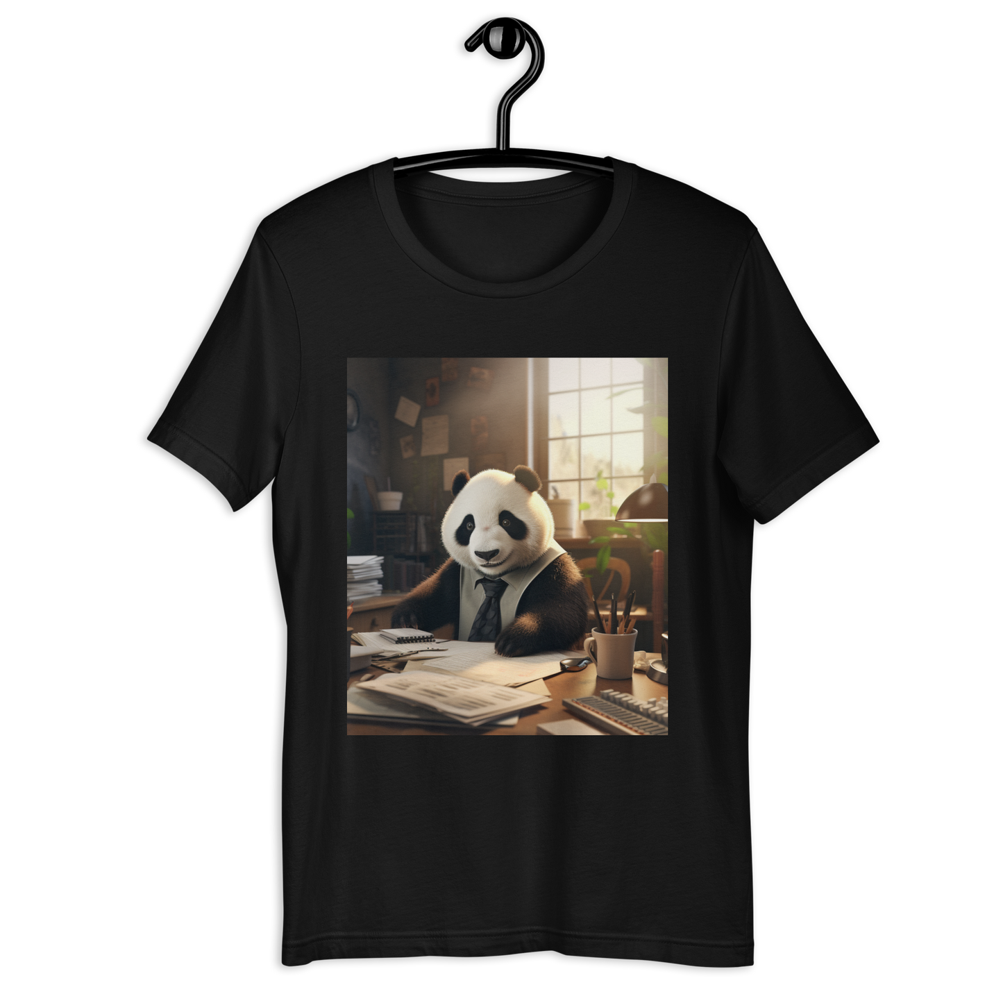 Panda Lawyer Unisex t-shirt