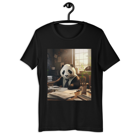 Panda Lawyer Unisex t-shirt