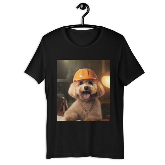 Poodle Engineer Unisex t-shirt
