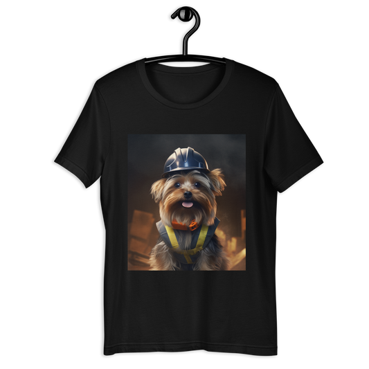 Yorkshire Terrier Engineer Unisex t-shirt