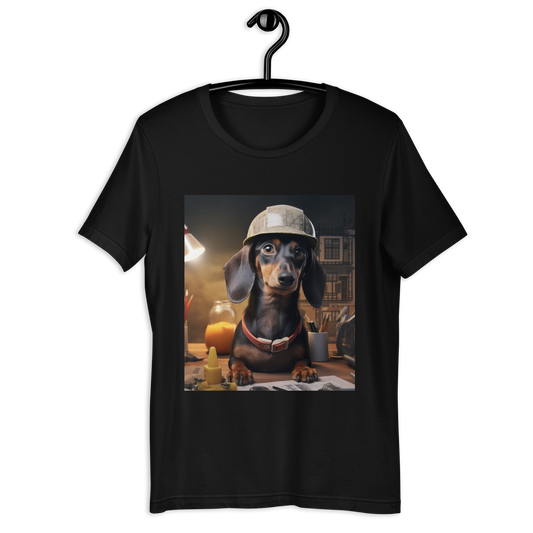 Dachshund Engineer Unisex t-shirt