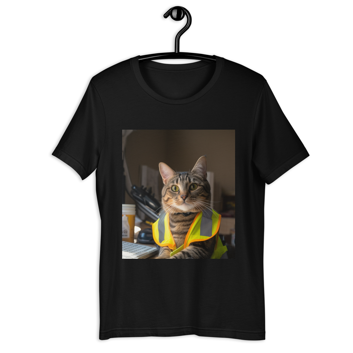 Domestic Shorthair Engineer Unisex t-shirt