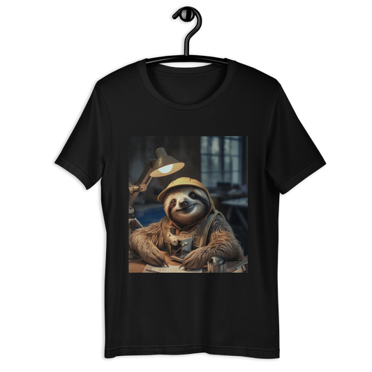 Sloth Engineer Unisex t-shirt