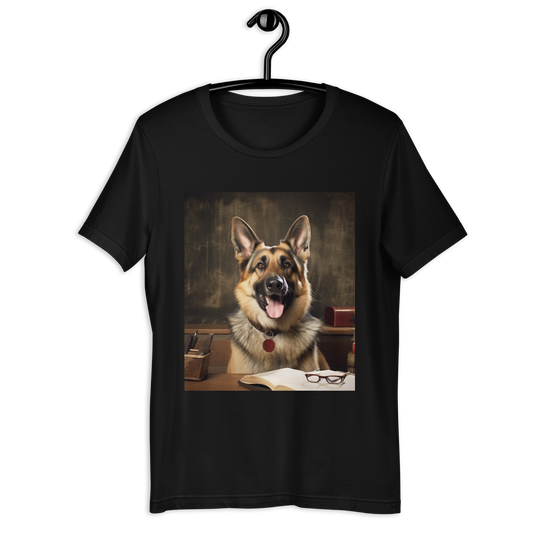 German Shepherd Teacher Unisex t-shirt