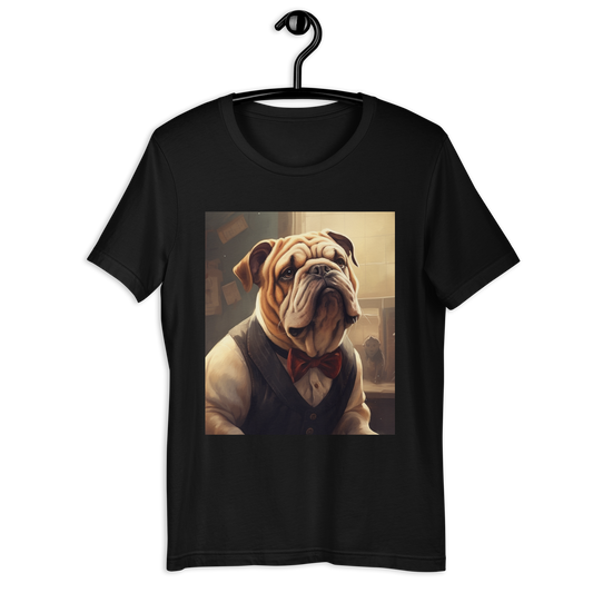 Bulldog Teacher Unisex t-shirt