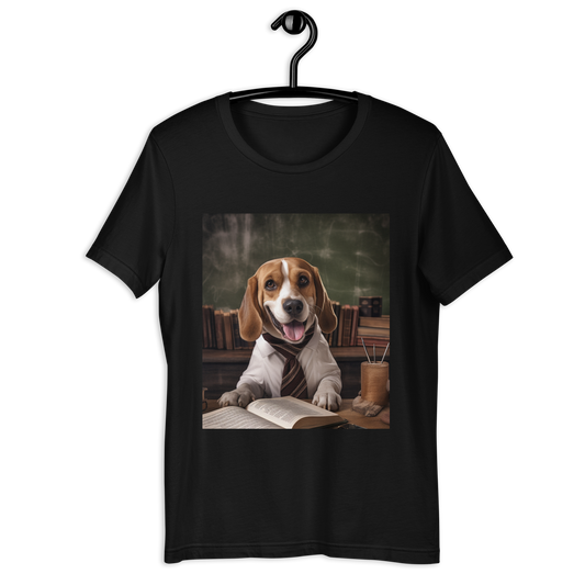 Beagle Teacher Unisex t-shirt