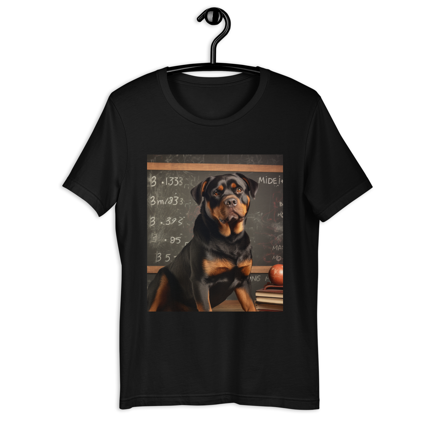 Rottweiler Teacher Unisex t-shirt