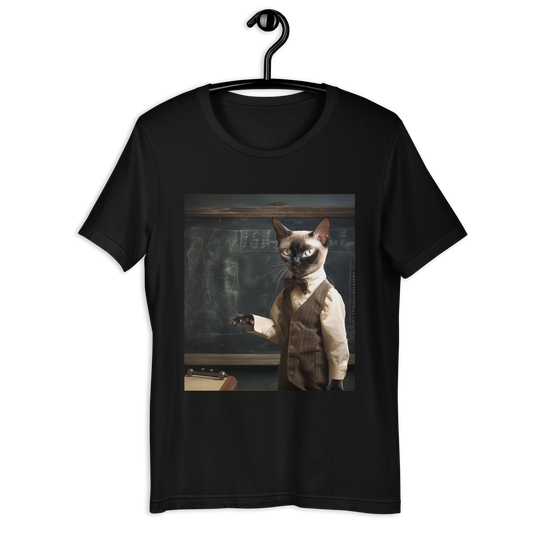 Siamese Teacher Unisex t-shirt