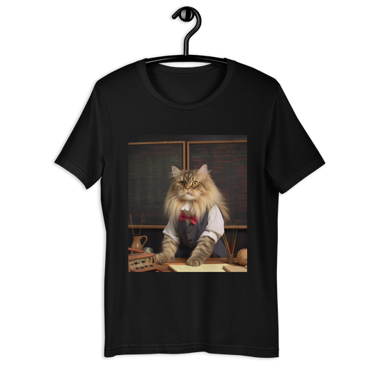 Maine Coon Teacher Unisex t-shirt