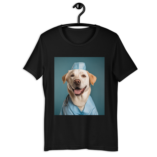 Labrador Retriever Nurse Unisex t-shirt