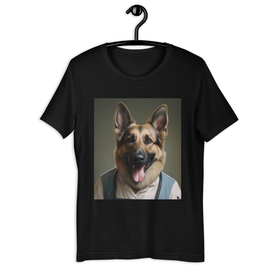 German Shepherd Nurse Unisex t-shirt