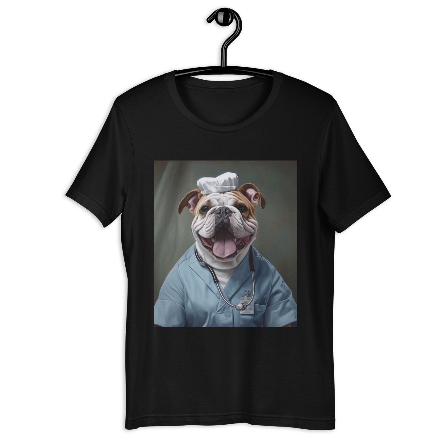 Bulldog Nurse Unisex t-shirt