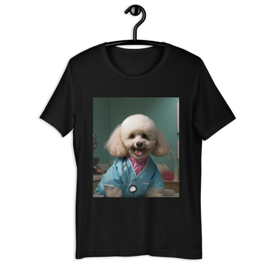 Poodle Nurse Unisex t-shirt