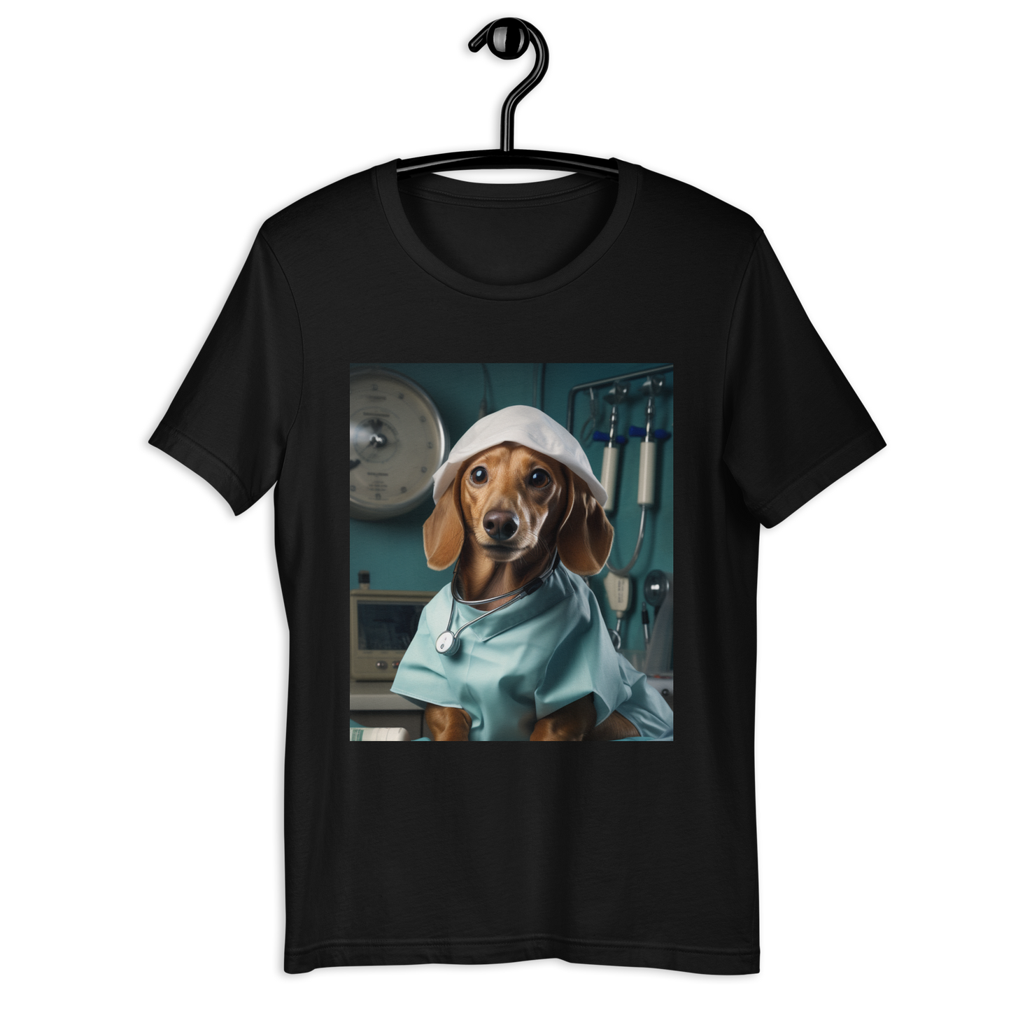 Dachshund Nurse Unisex t-shirt