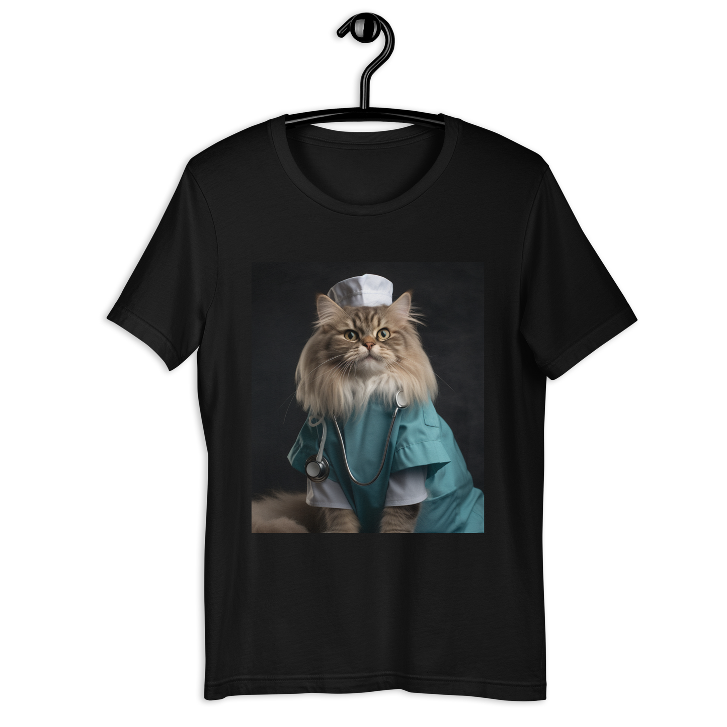 Maine Coon Nurse Unisex t-shirt