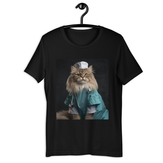 Maine Coon Nurse Unisex t-shirt