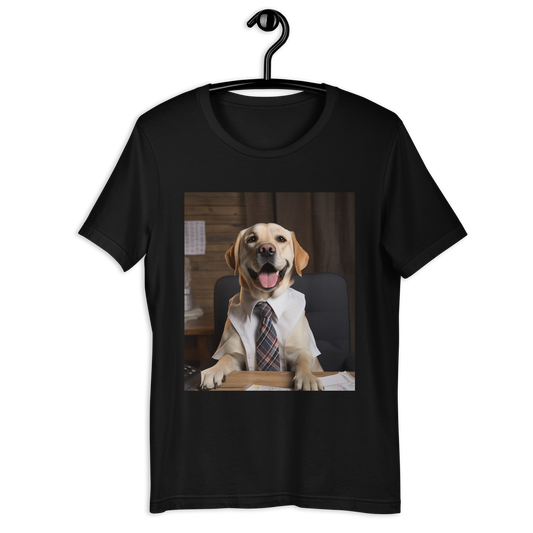 Labrador Retriever Accountant Unisex t-shirt