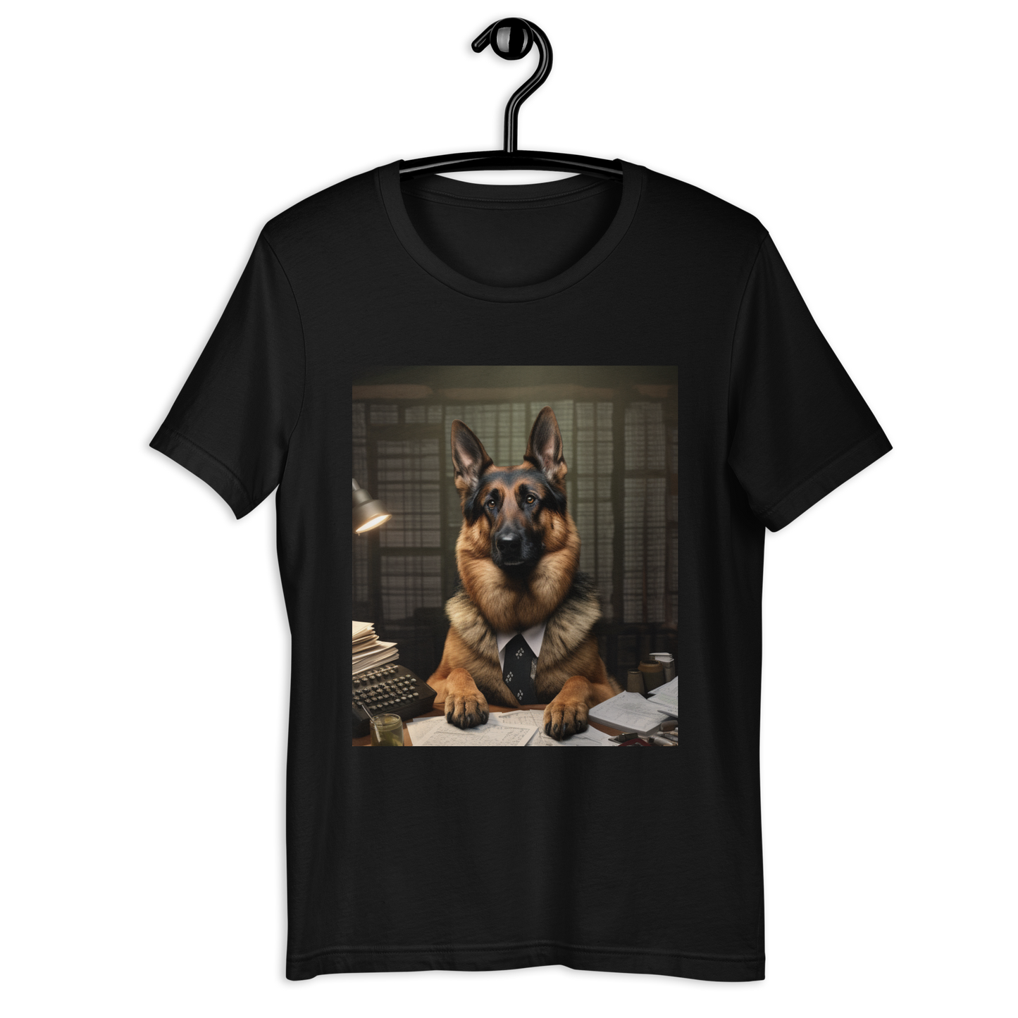 German Shepherd Accountant Unisex t-shirt