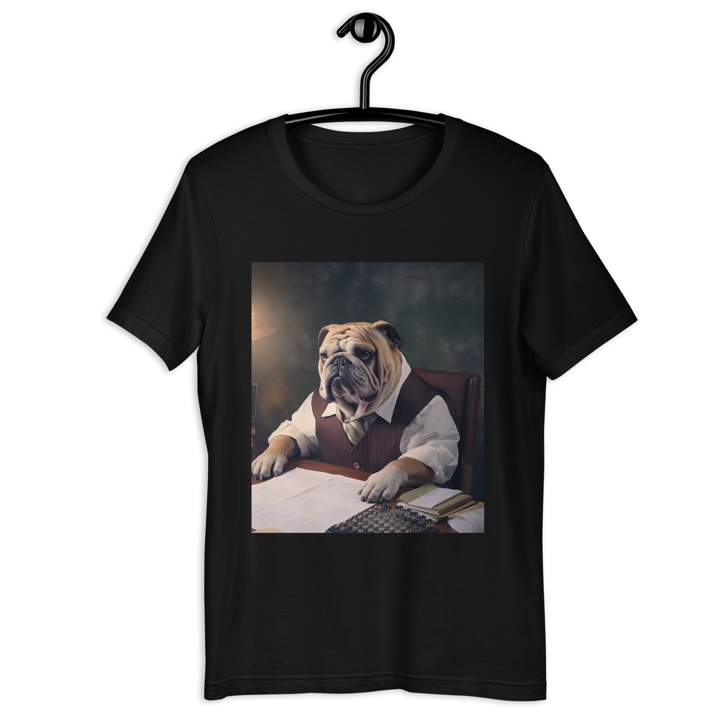 Bulldog Accountant Unisex t-shirt