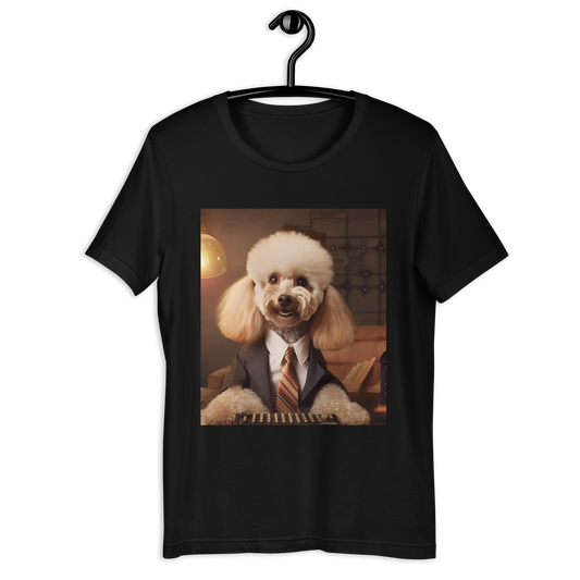 Poodle Accountant Unisex t-shirt