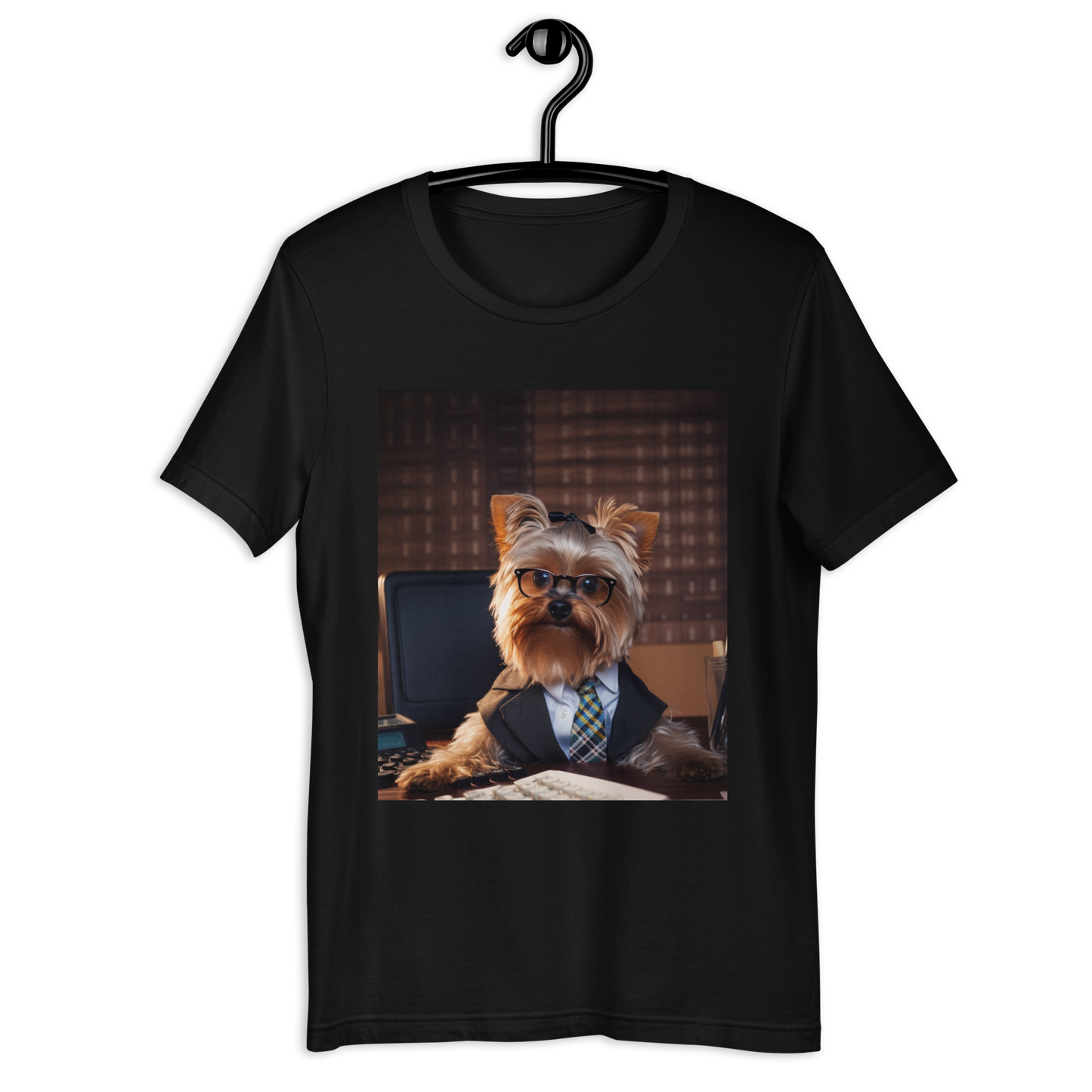 Yorkshire Terrier Accountant Unisex t-shirt