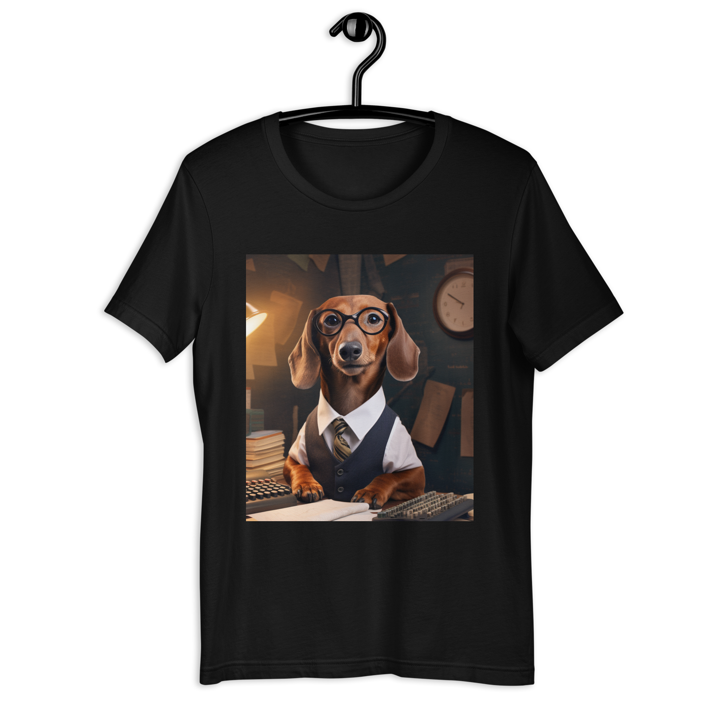 Dachshund Accountant Unisex t-shirt