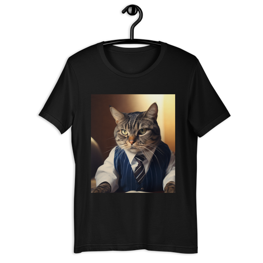 Domestic Shorthair Accountant Unisex t-shirt