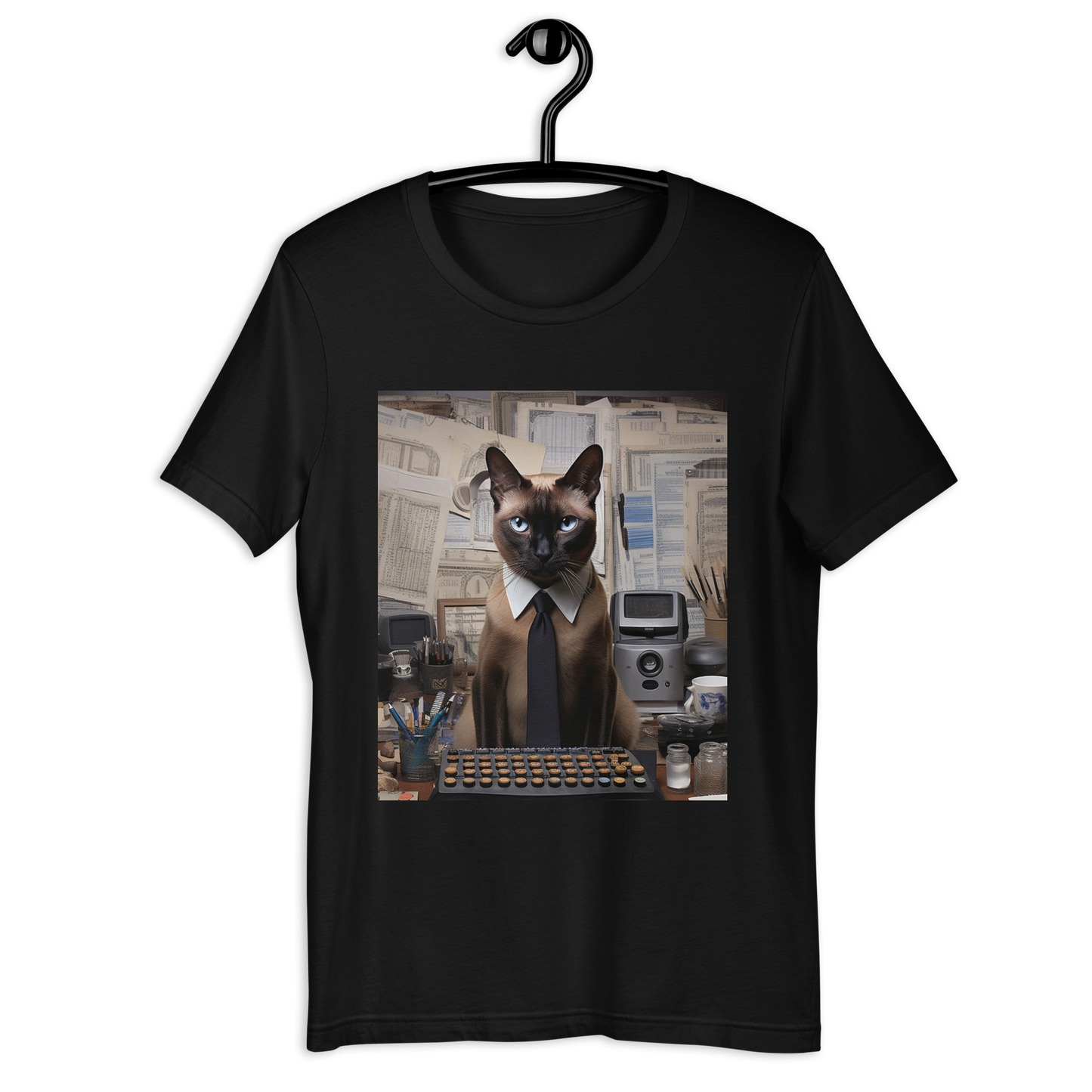 Siamese Accountant Unisex t-shirt